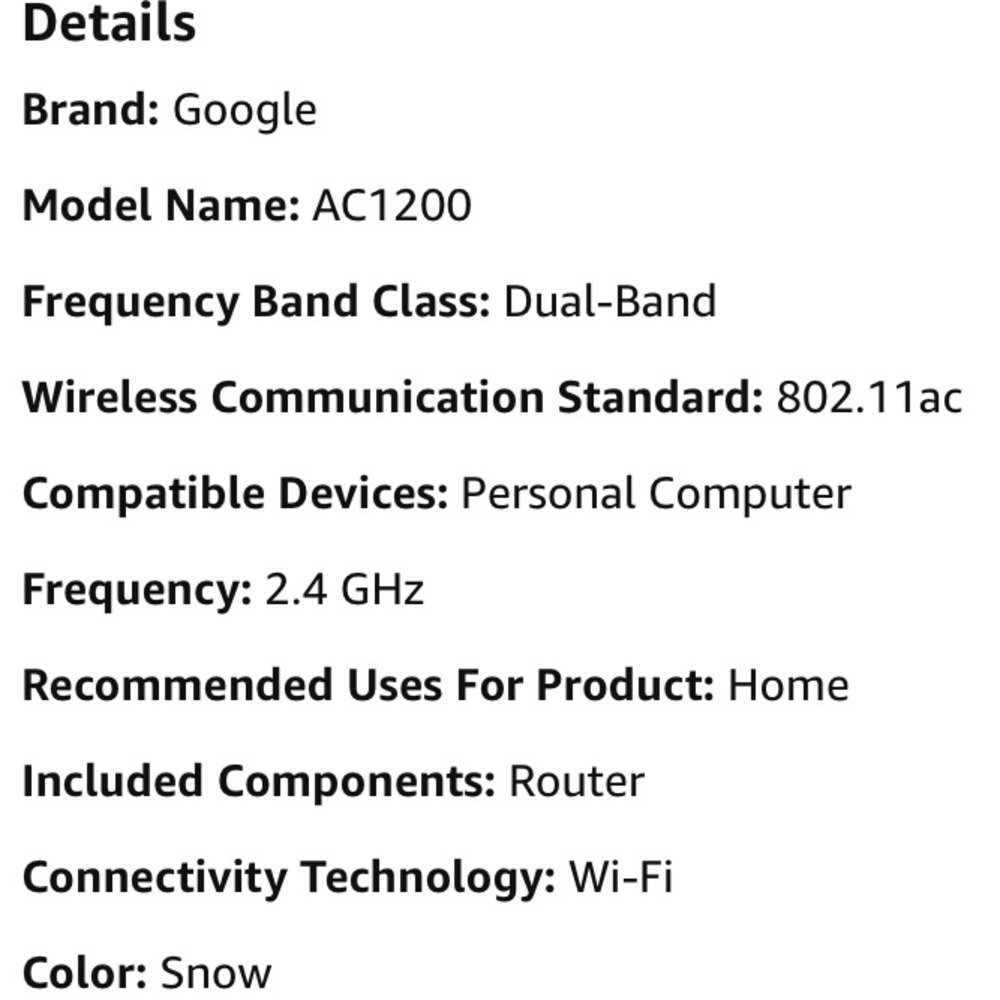🌿 Goggle WiFi Home Router AC 1200 - Picture 6 of 6